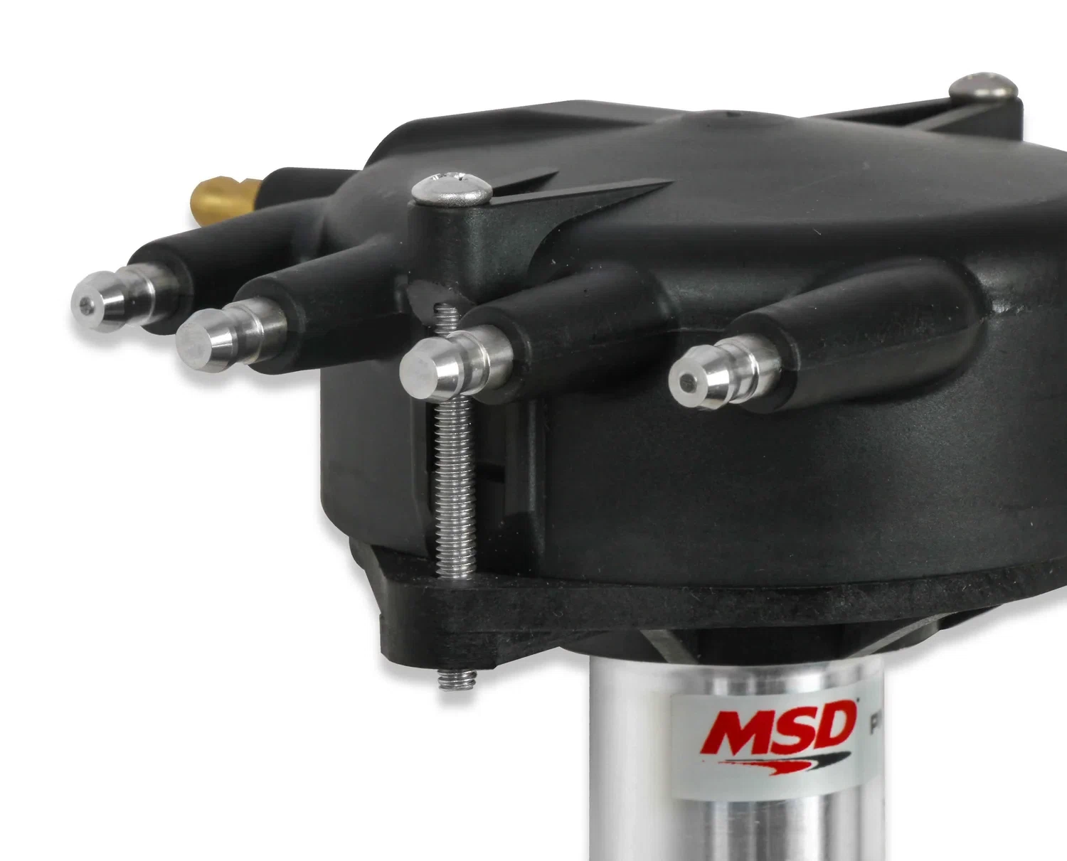 Chevy Crank Trigger Distributor with Black Crab Cap - 84893
